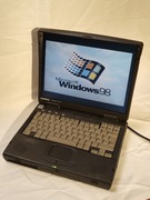 Compaq Armada 1700, Windows 98, retro laptop 