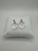 Kolczyki clover Swarovski. Kamień Swarovski, srebro 925.