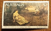 Na szlaku Wallaby. Frederick McCubbin. Australia 1981 r