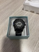 męski zegarek Binbond S033 ze stali nierdzewnej w kolorze czarnym