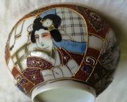 Ręcznie zdobiona 3D porcelana z prześwitem 2 x filiżanka dwie filiżanki