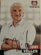 Rudi Voller oryginalny autograf 