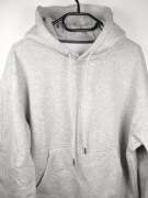 Bluza Baleaf S szara hoodie kangurka dresowa casual sportowa