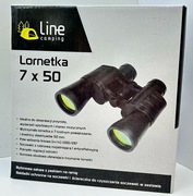 NOWA LORNETKA LINE CAMPING 7X50 CZARNA