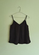 Czarna bluzka Reserved XS satynowana