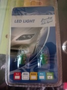 Żarówka LED BULB  Zielona Typ T5 B8 5d Zestaw 2sz 12 V