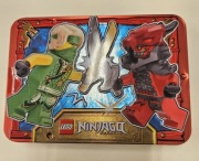 LEGO Ninjago 112601 Metal Box Puszka Jay vs Smoczy Wojownik Figurki NOWY