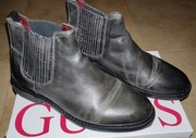 Buty GUESS sztyblety (SKÓRA NATURALNA) VINTAGE męskie !! jedyne 42 43 44