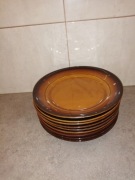 Talerze obiadowe płaskie porcelit Tułowice 8 szt