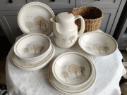 Churchill England Trees drzewa serwis obiadowy na 6 osób 