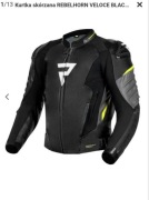 Kurtka rebelhornr veloce black grey yellow fluo rozm. 54 