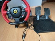 Zestaw kierownica + pedały THRUSTMASTER FERRARI 458 SPIDER kolor czarny
