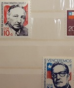 Znaczki DDR Seria: Solidarity with the Chilean P..