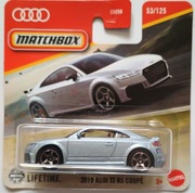 Matchbox  '19 Audi TT RS  . JBR61 . 2025 r