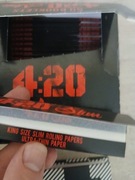 Bletki 4:20 King Size Slim. Kolor biały 50 szt.