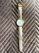 Zegarek damski Cluse pasek pudrowy róż i zieleń 