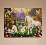 Obraz ręcznie malowany farbami akrylowymi na płótnie