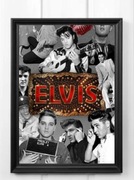 Plakat A4 kodak elvis presley 