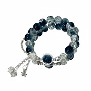 Bransoletka na Gumce Koralki Zawieszki