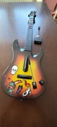 Gitara do PlayStation 3 + dongle + mikrofon + The Beatles Rockband Ps3