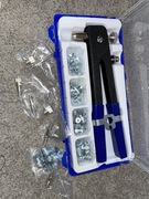 Zestaw nitownica + nity 86 elementów