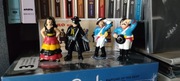Figurki plastikowe z filmu Zorro 4szt.