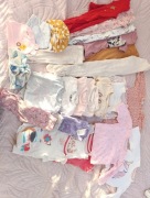 Paka duża zestaw 62/68 dla dziewczynki wiosna  body koszulki