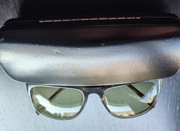 Replay okulary przeciwsłoneczne zielone szkła etui twarde dunhill 