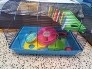 Zestaw Mała + Duża klatka dla chomika 