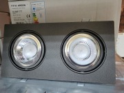 Argon 775 OLIMP antracyt led oczko