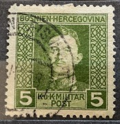 Bośnia i Hercegowina, cesarz Franciszek Józef, 5 halerzy