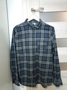 Koszula męska w kratę HM H&M rozmiar L