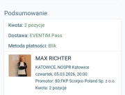Max Richter 1 bilet na koncert 5 marzec