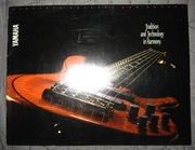 Yamaha Electric Guitars And Basses Catalog 1995 - katalog gitar