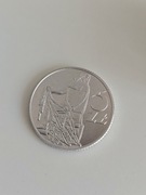 5 złotych 1958r Rybak cienka 8 pięknie zachowana 3.45g