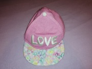 Czapka bejsbolówka dla dziewczynki Lupilu