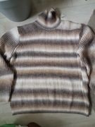 Ciepły,gruby i delikatny sweter 64/66 na dużego faceta 