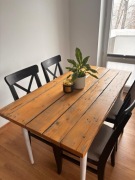 Stół ze starego drewna