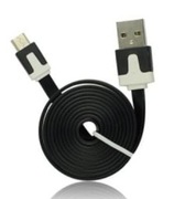 Oryginalny Kabel HQ USB - microUSB A-HQ-CBL-MIC-BKW Black/White