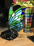 Lampa motyl tiffany styl wiktoriański