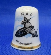 Naparstek Kolekcjonerski  Lotnisko Midenhall Samolot Black Bird SR-71A