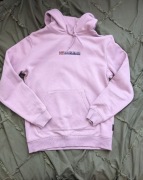 Pastelowa bluza z kapturem w rozmiarze S marki Napapijri