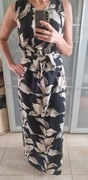 Tommy Bahama maxi sukienka jedwab grubszy r. 38 M