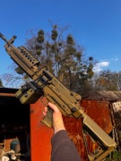 ASG AIRSOFT A&K MK 46 MOD 0 Battleworn Flat Dark Earth | KARABIN MASZYNOWY