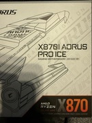 X870I AORUS PRO ICE GAMING MOTHERBOARD