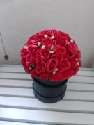 Flowerbox mydlany na Walentynki Dzień Kobiet i inne okazje 