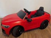 BMW M5 DRIFT – auto elektryczne dla dziecka – czerwone – dobry stan