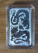 Sztabko moneta Smok 2020 Perth Mint AG 1oz Srebro