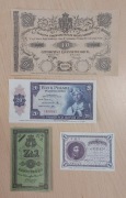 Reprodukcje banknotów PWPW 2006 r. - 4 szt.