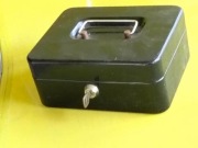METALOWA KASETKA NA PIENIADZE